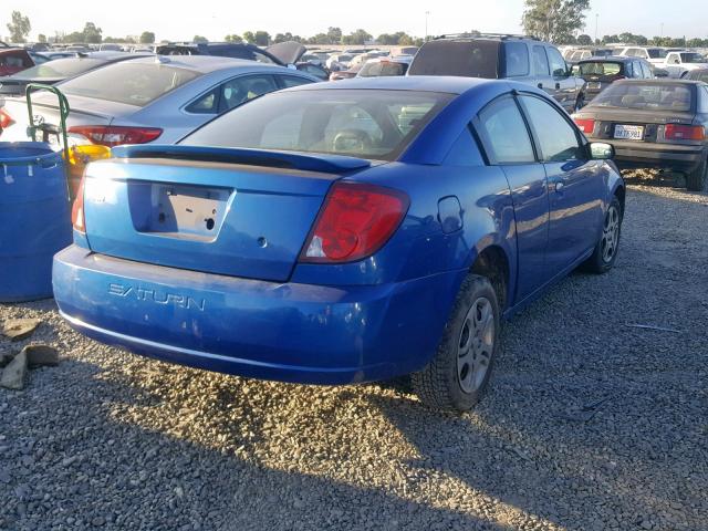 1G8AM12F74Z156872 - 2004 SATURN ION LEVEL BLUE photo 4