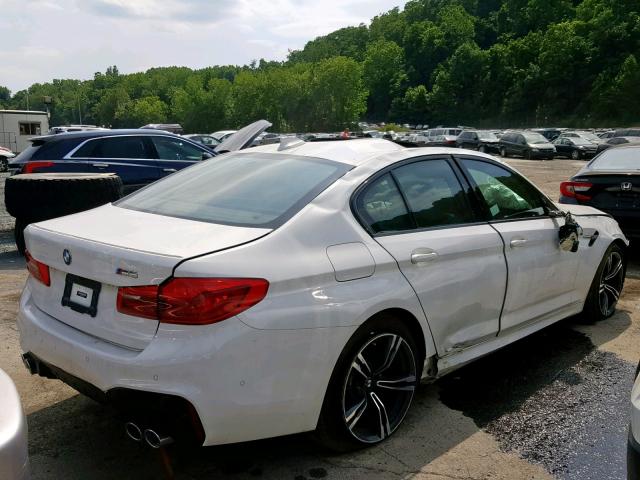 WBSJF0C59KB284190 - 2019 BMW M5 WHITE photo 4