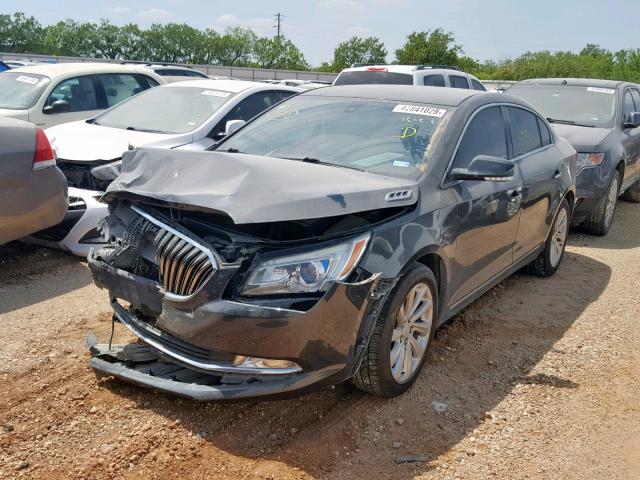 1G4GB5G37EF219320 - 2014 BUICK LACROSSE CHARCOAL photo 2