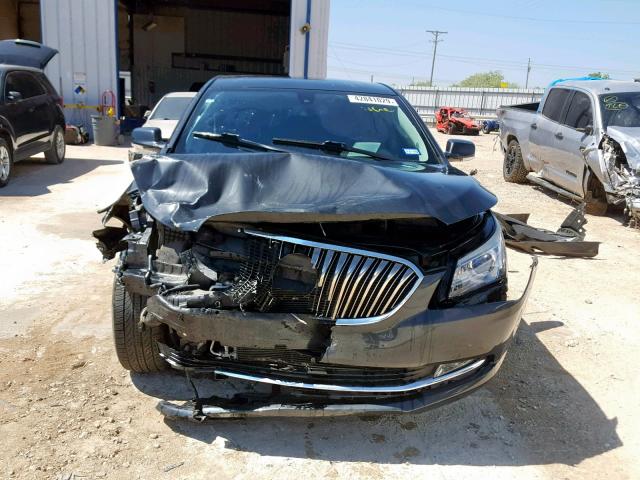 1G4GB5G37EF219320 - 2014 BUICK LACROSSE CHARCOAL photo 9