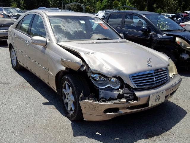 WDBRF61J22F281345 - 2002 MERCEDES-BENZ C 240 GOLD photo 1