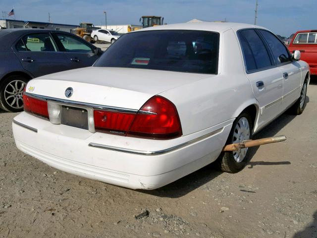 2MEFM74W0YX671010 - 2000 MERCURY GRAND MARQ WHITE photo 4