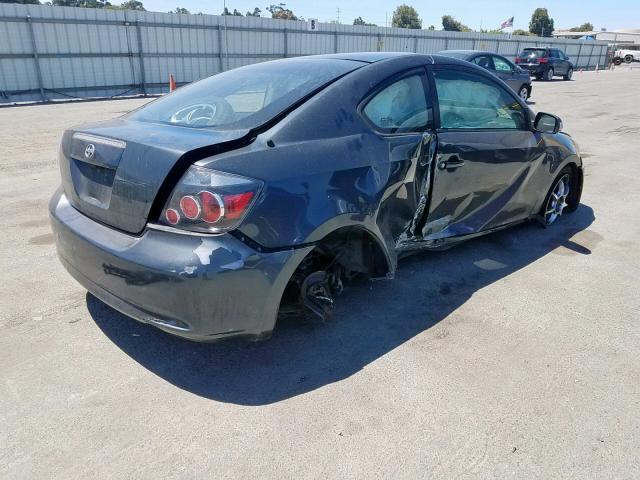 JTKDE167X90282585 - 2009 TOYOTA SCION TC ნაცრისფერი ფოტო 4