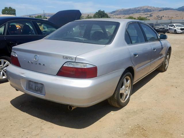 19UUA56653A077177 - 2003 ACURA 3.2TL SILVER photo 4