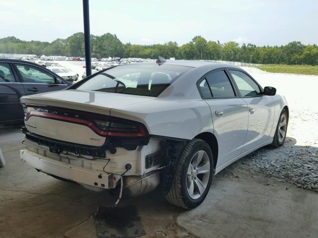 2C3CDXHG6HH528178 - 2017 DODGE CHARGER SX WHITE photo 4