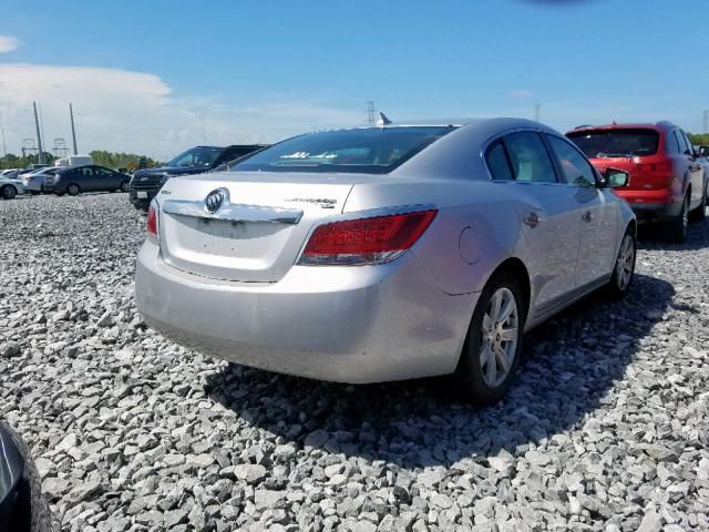 1G4GC5ED2BF104872 - 2011 BUICK LACROSSE C SILVER photo 4