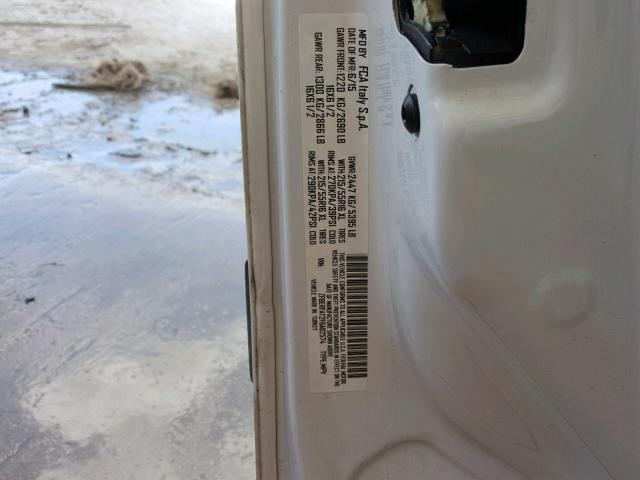 ZFBERFAT2F6A82574 - 2015 RAM PROMASTER 白色 照片 10