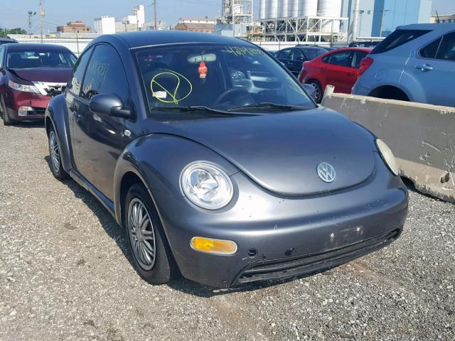 3VWCB21C62M439406 - 2002 VOLKSWAGEN NEW BEETLE ნაცრისფერი ფოტო 1