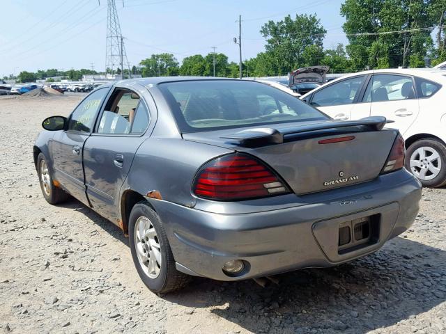 1G2NF52E34C220137 - 2004 PONTIAC GRAND AM S GRAY photo 3