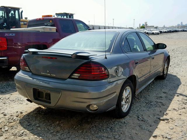 1G2NF52E34C220137 - 2004 PONTIAC GRAND AM S GRAY photo 4