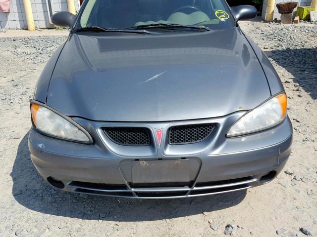 1G2NF52E34C220137 - 2004 PONTIAC GRAND AM S GRAY photo 7