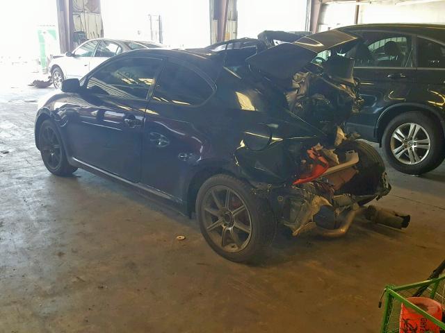 JTKDE167760092643 - 2006 TOYOTA SCION TC ლურჯი ფოტო 3