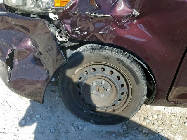 JTLZE4FE9B1136759 - 2011 TOYOTA SCION XB 栗色 照片 9