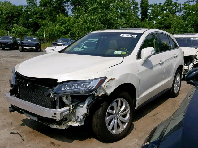 5J8TB4H35JL008304 - 2018 ACURA RDX WHITE photo 2