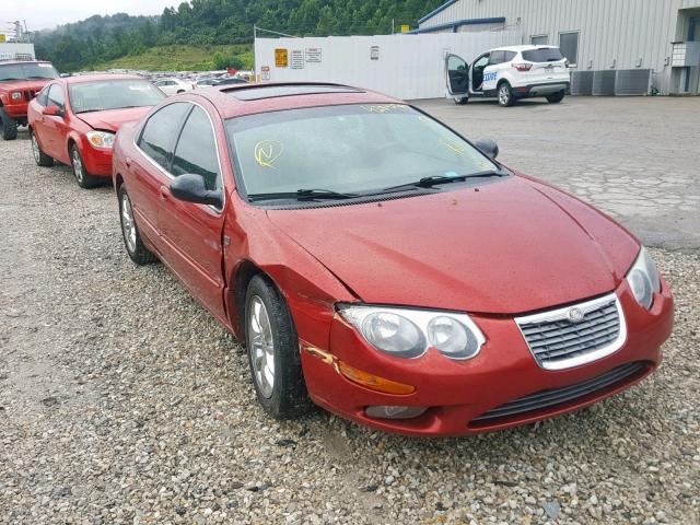 2C3HE66GX4H597384 - 2004 CHRYSLER 300M RED photo 1