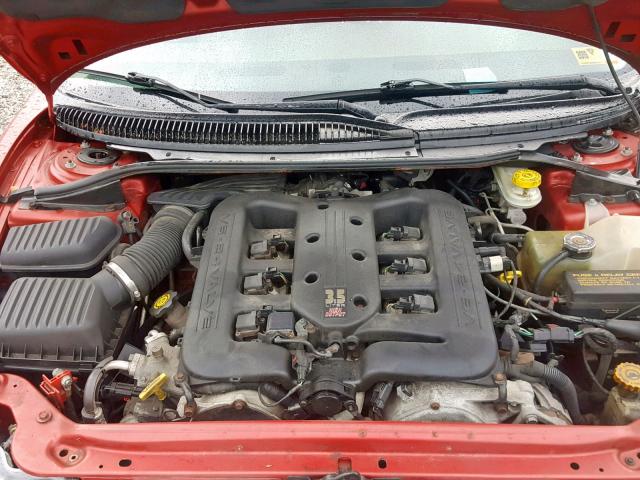 2C3HE66GX4H597384 - 2004 CHRYSLER 300M RED photo 7