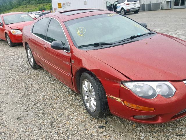 2C3HE66GX4H597384 - 2004 CHRYSLER 300M RED photo 9