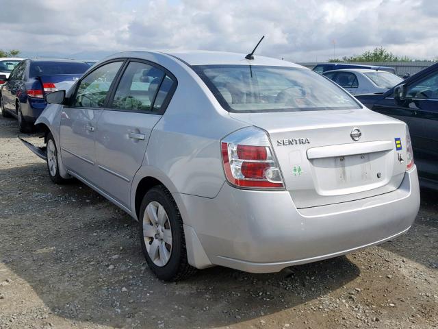 3N1AB61E49L647693 - 2009 NISSAN SENTRA 2.0 SILVER photo 3