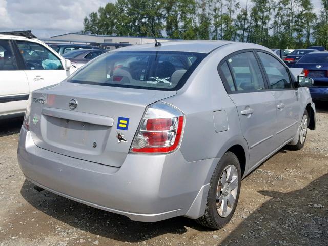 3N1AB61E49L647693 - 2009 NISSAN SENTRA 2.0 SILVER photo 4