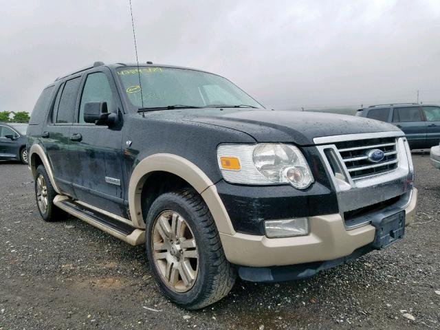 1FMEU74867UA82012 - 2007 FORD EXPLORER E BLACK photo 1