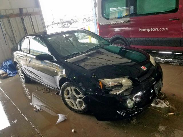 1G8AW12F54Z139322 - 2004 SATURN ION LEVEL BLACK photo 1