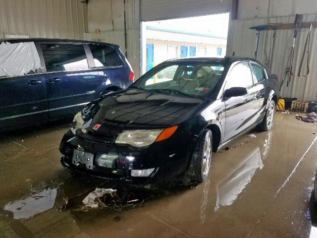 1G8AW12F54Z139322 - 2004 SATURN ION LEVEL BLACK photo 2