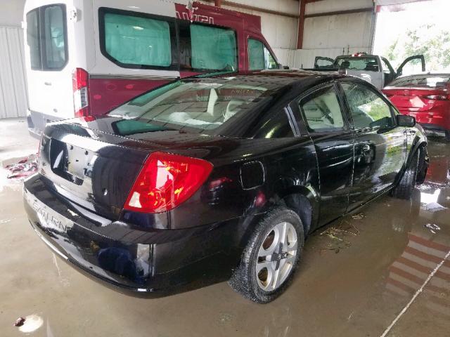1G8AW12F54Z139322 - 2004 SATURN ION LEVEL BLACK photo 4