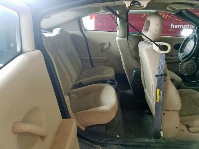 1G8AW12F54Z139322 - 2004 SATURN ION LEVEL BLACK photo 6