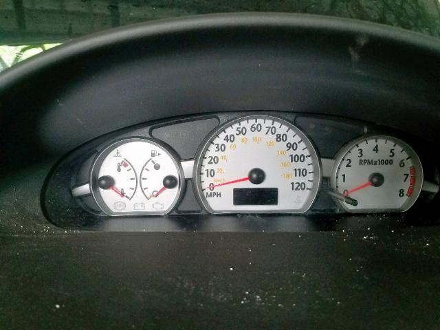 1G8AW12F54Z139322 - 2004 SATURN ION LEVEL BLACK photo 8