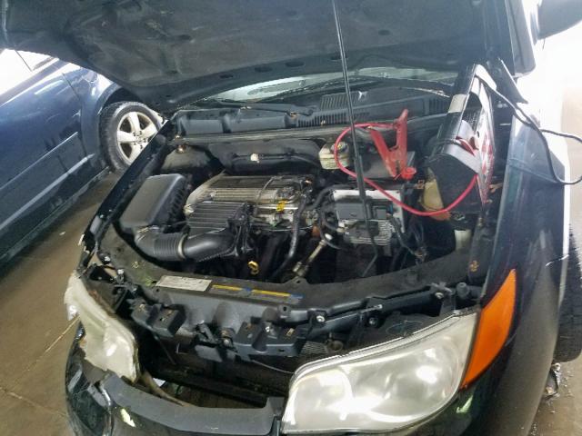 1G8AW12F54Z139322 - 2004 SATURN ION LEVEL BLACK photo 9