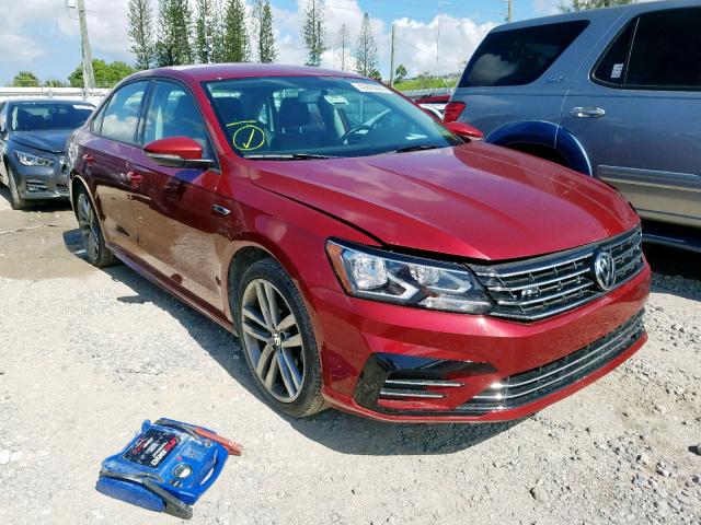 1VWAA7A36JC000133 - 2018 VOLKSWAGEN PASSAT S RED photo 1