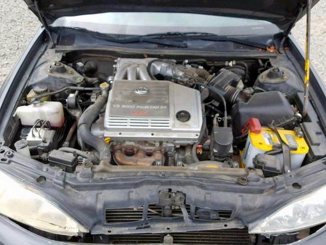 JT8BF28G7Y5078132 - 2000 LEXUS ES 300 GRAY photo 7