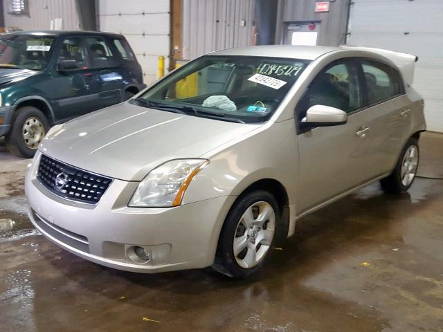 3N1AB61E19L622105 - 2009 NISSAN SENTRA 2.0 BEIGE photo 2