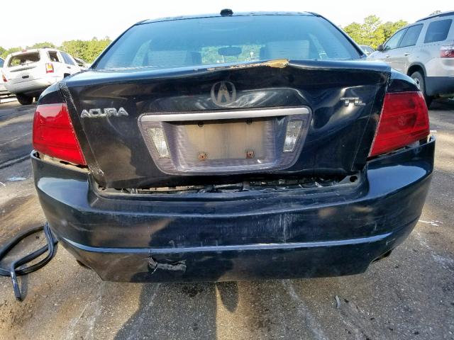 19UUA66216A016271 - 2006 ACURA 3.2TL BLACK photo 9