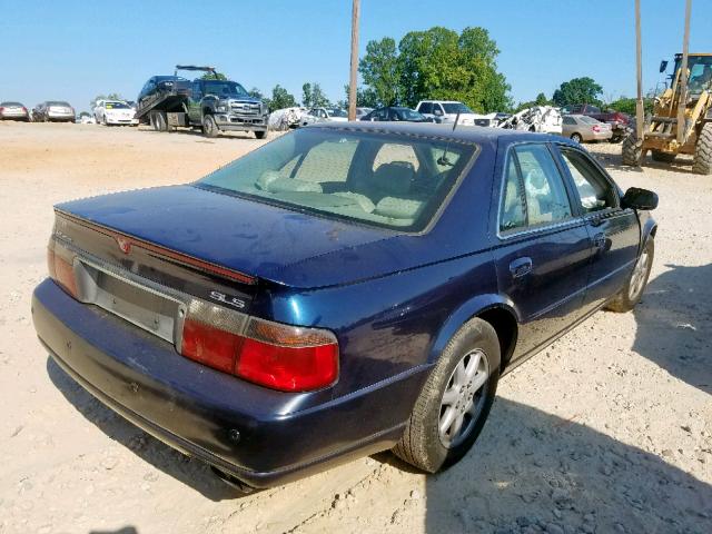 1G6KS54YX2U181428 - 2002 CADILLAC SEVILLE SL BLUE photo 4