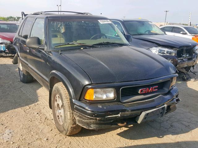 1GKDT13W9T2577234 - 1996 GMC JIMMY BLACK photo 1