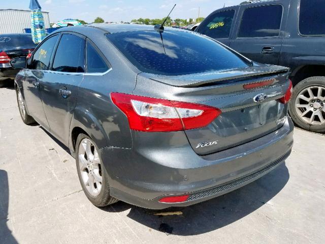 1FAHP3J27CL366661 - 2012 FORD FOCUS TITA GRAY photo 3