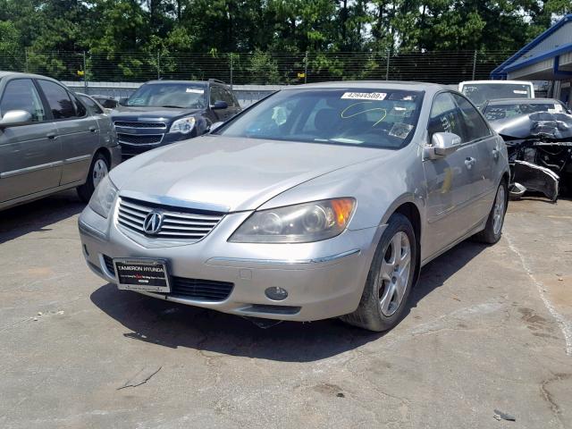 JH4KB16698C003220 - 2008 ACURA RL SILVER photo 2