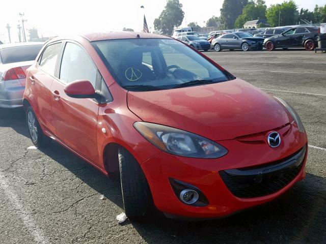 JM1DE1LZ0C0133574 - 2012 MAZDA MAZDA2 RED photo 1