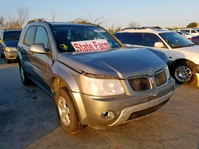 2CKDL63F866199545 - 2006 PONTIAC TORRENT GRAY photo 1