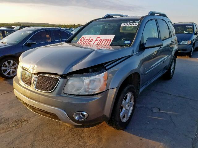 2CKDL63F866199545 - 2006 PONTIAC TORRENT GRAY photo 2