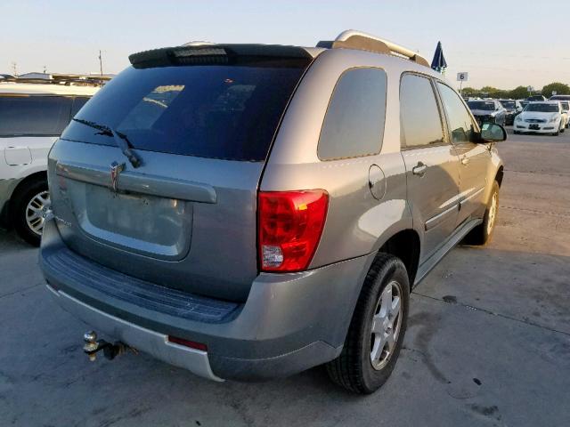 2CKDL63F866199545 - 2006 PONTIAC TORRENT GRAY photo 4