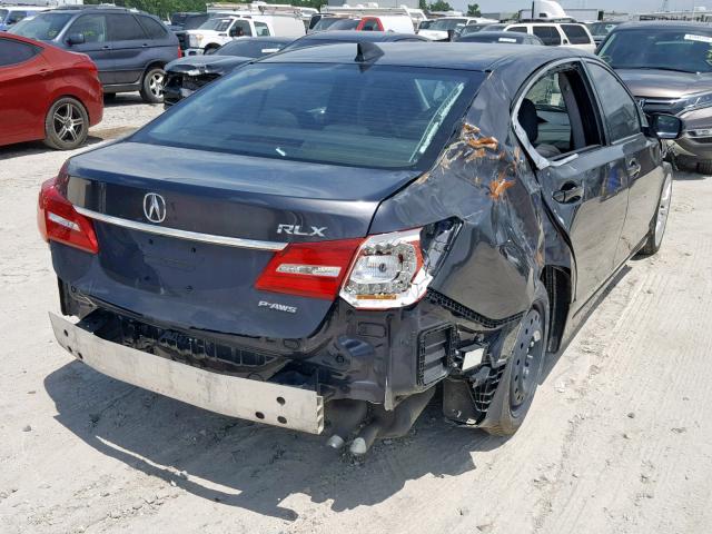 JH4KC1F53EC007232 - 2014 ACURA RLX TECH BLACK photo 4