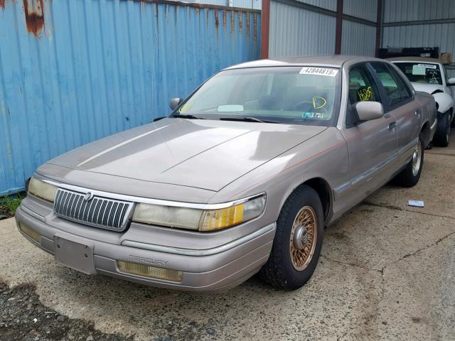 2MELM75W3RX694588 - 1994 MERCURY GRAND MARQ BEIGE photo 2