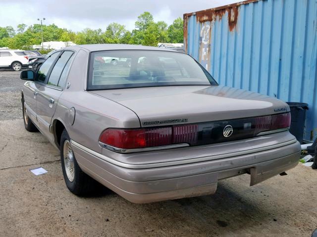 2MELM75W3RX694588 - 1994 MERCURY GRAND MARQ BEIGE photo 3