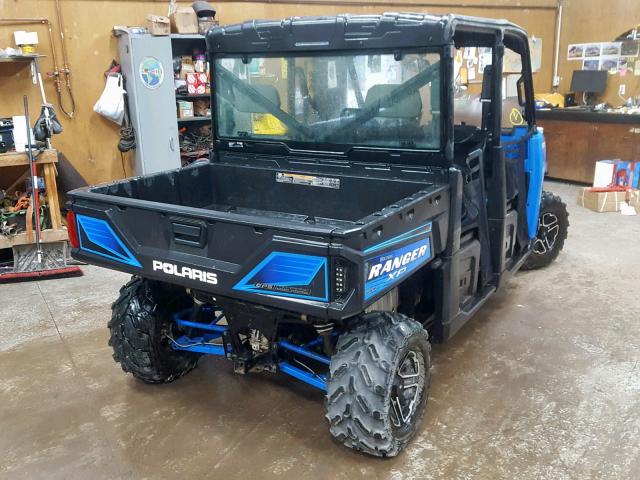 3NSRVE87XGG824406 - 2016 POLARIS RANGER CRE BLUE photo 4