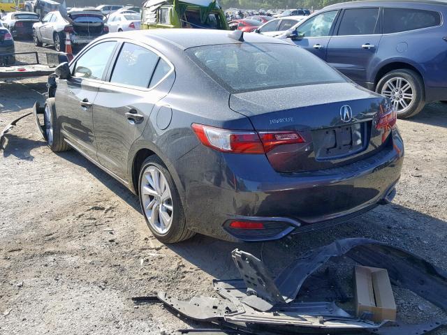 19UDE2F76GA018138 - 2016 ACURA ILX PREMIU GRAY photo 3