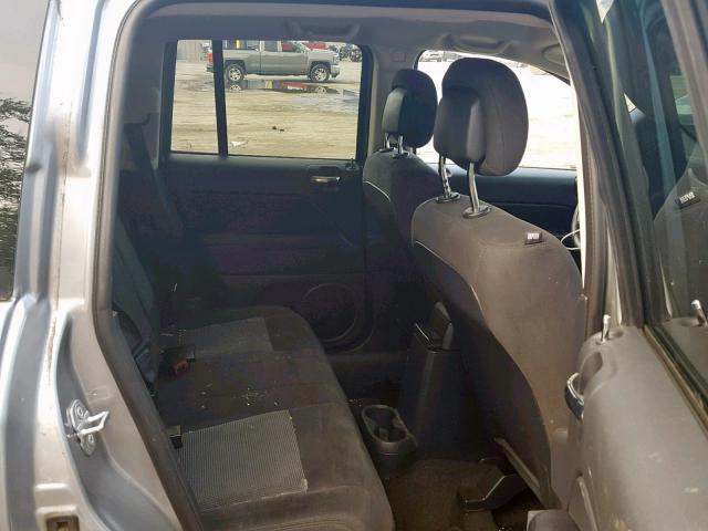 1C4NJCBA7GD512979 - 2016 JEEP COMPASS SP ვერცხლისფერი ფოტო 6