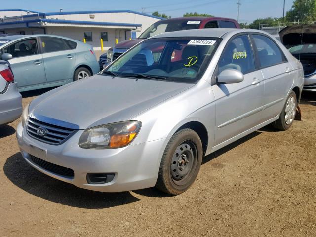 KNAFE222095660798 - 2009 KIA SPECTRA EX SILVER photo 2