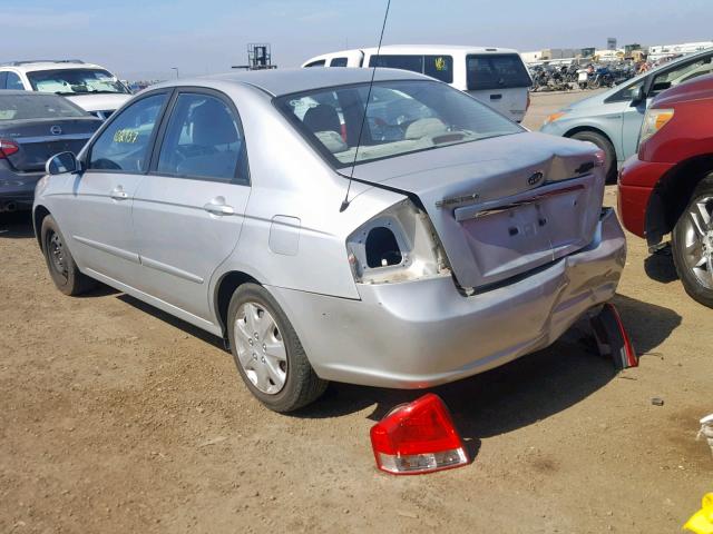 KNAFE222095660798 - 2009 KIA SPECTRA EX SILVER photo 3